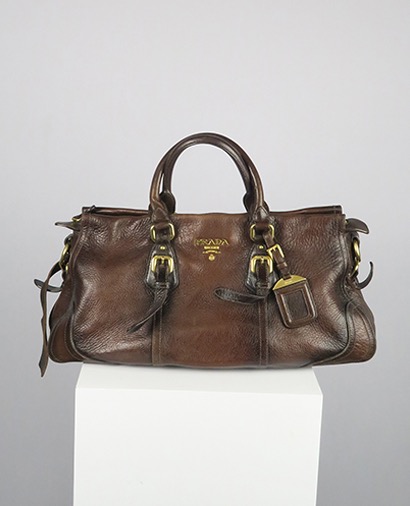 Belted Cervo Antik Satchel, front view